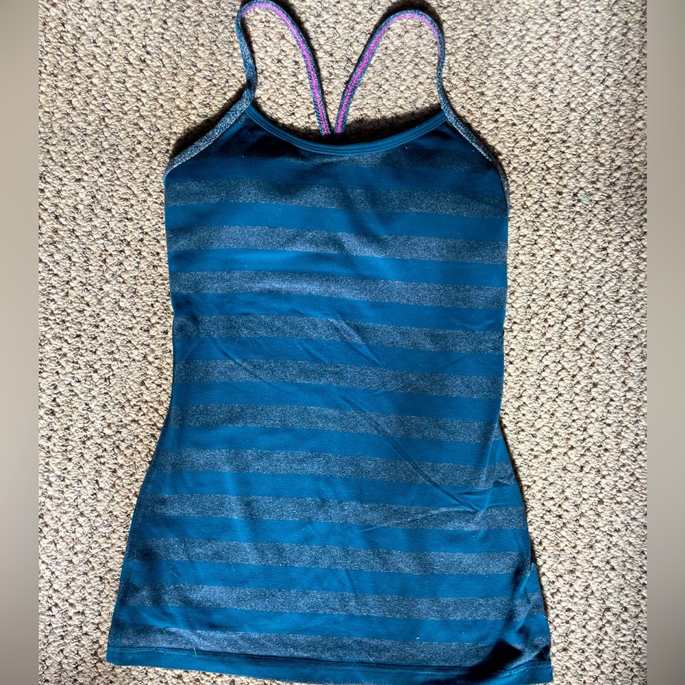 Old Lululemon Power Y Tank Top